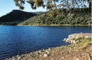 Picture of Quemado Lake in west central New Mexico, a popular fishing destination 
